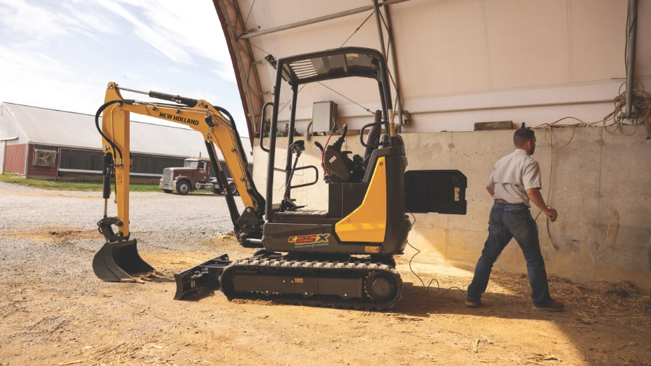 electric mini excavator
