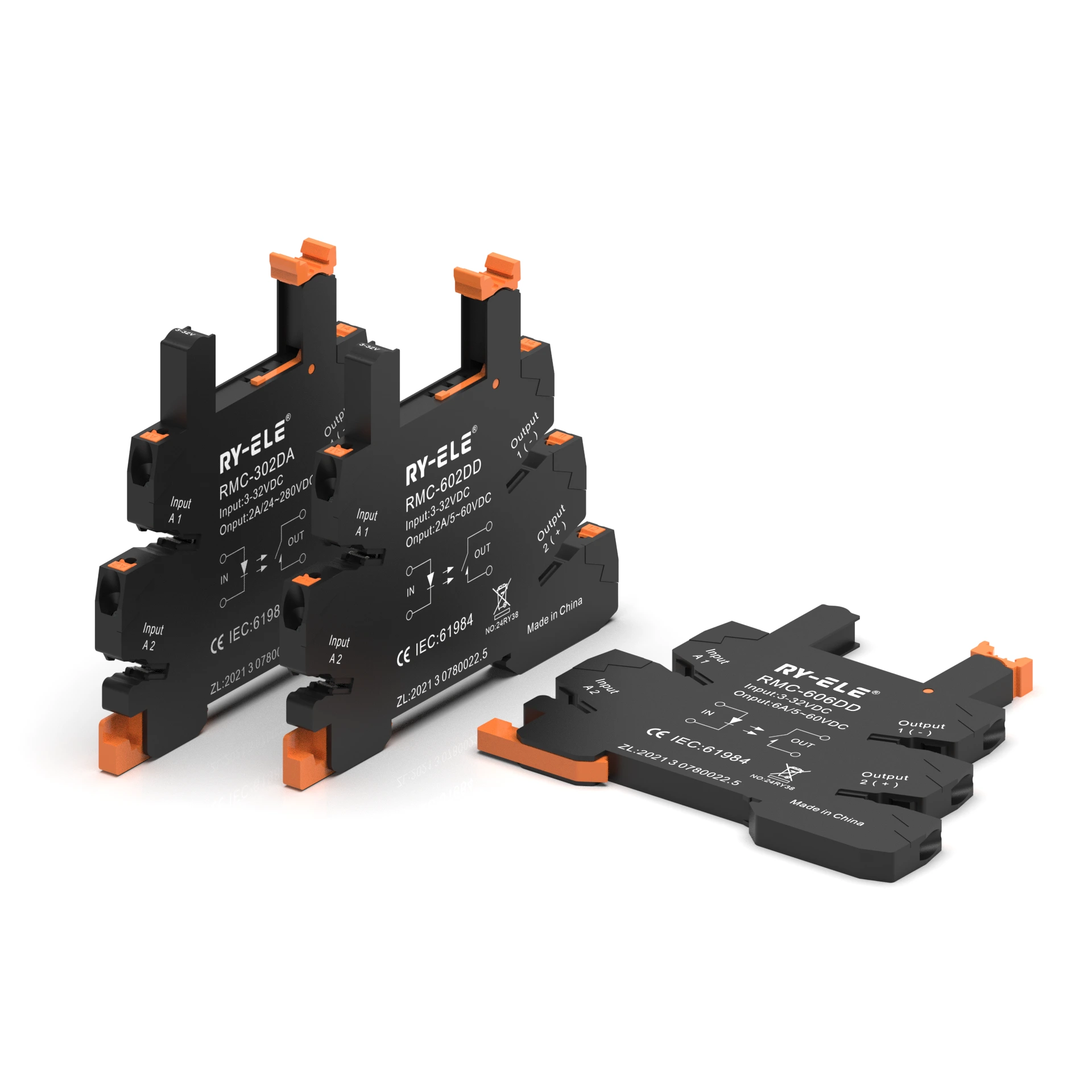 DIN Rail Relay Base